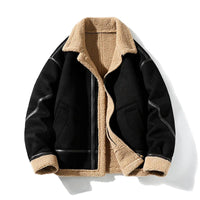 Camden Shearling Coat – Schwarz