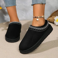 Damen Weiche Stiefel – Schwarz