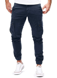 ABE - Lässige sportliche Cargo-Hose – Blau