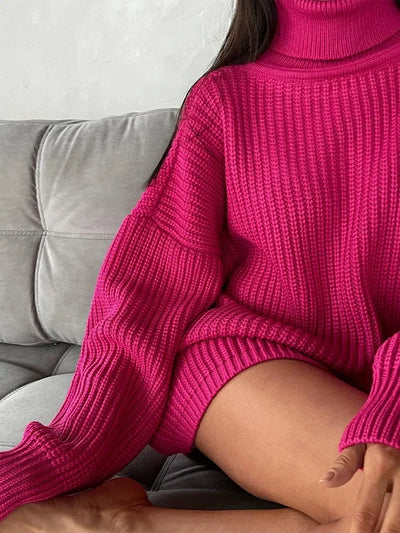 Reilaris | Damen Warmer Strickpullover für Herbst und Winter
