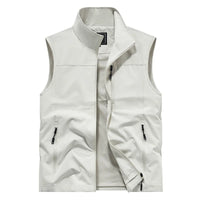 Oliver | Leichte Outdoor-Weste – Weiß