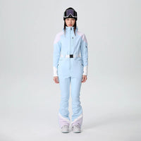 Damen Stylische Skianzug | Winter – Hellblau