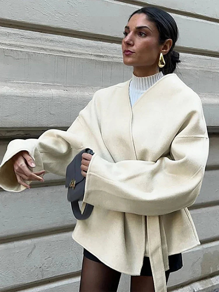Merica | Warmer Vintage-Kurzmantel für Damen