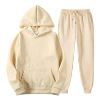 Erik | Sportiver Herren-Track­suit – Beige