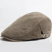 Beeckhoven™ | Stylish Corduroy Cap – Braun