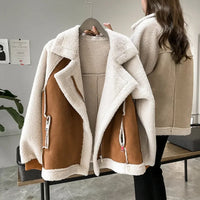 Sanna | Komfortable Softtouch-Winterjacke Damen – Mocha