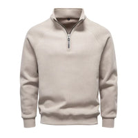 Tim | Eleganter Herrenpullover für kalte Tage – Beige