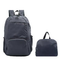 Leicht Faltbar Unisex Reise Rucksack | Draußen – Grau