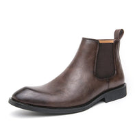 Cooper | Elegante Chelsea Boots – Schokoladenbraun