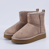 Damen Klassische Stiefel – Aprikose