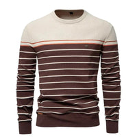 Pim | Robuster Herrenpullover – Braun