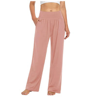 Belle Comfort™ Hose Mit Elastischem Bund und Weiter Pantalon-Passform – Rosa