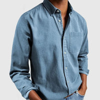 Cedric - Elegantes Hemd für Herren – Hellblau