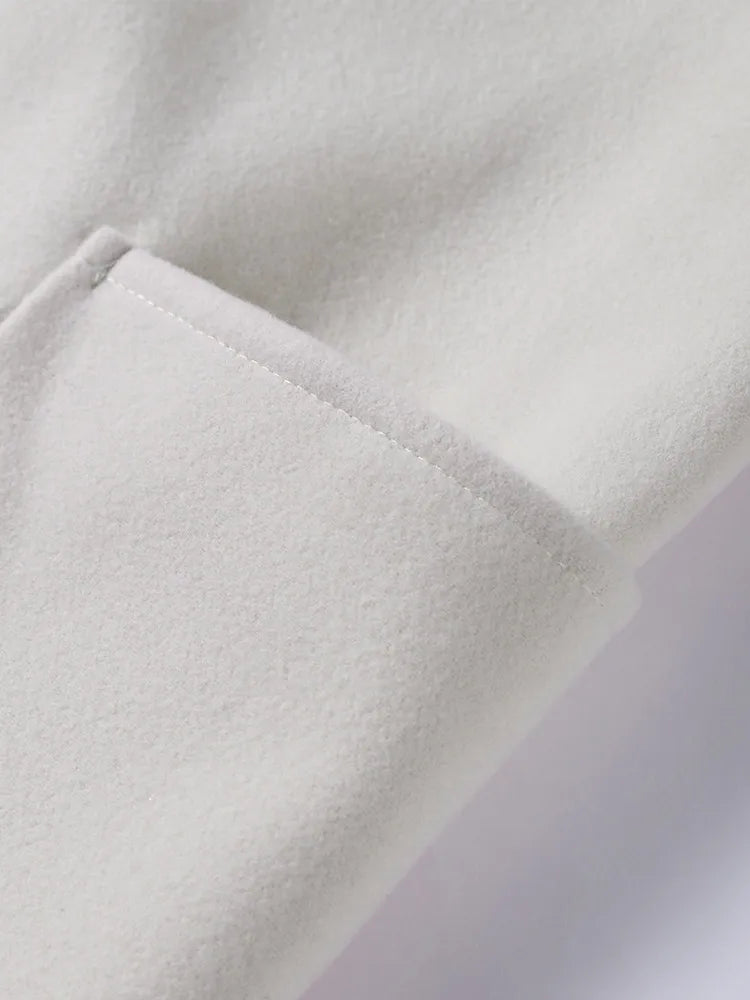 Lehmann Modehaus | Bequem Damen-Asymmetrischer Wollmantel