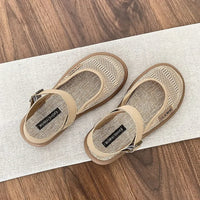 Bellevie™ Sandalen Mit Handgefertigter Flechtoptik und Atmungsaktivem Design – Khaki