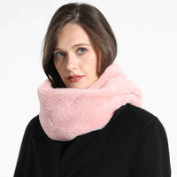 Doris - Mode Hals Warme Sjaals – Rosa