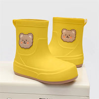 Wasserdichte Gummistiefel für Damen | Bärendesign – Gelb