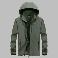 Softshelljacke für Herren – Fleecegefütterte Outdoorjacke – Grün