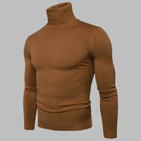 Daniel Pullover | Leichter Eleganter Herrenpullover für Warme Sommertage – Dunkelbraun