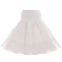 Freja - Tüll-Unterrock im Vintage-Stil für Damen – Beige