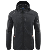 Thomas | Hochwertige Windbreaker-Jacke – Schwarz