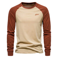 Dionizy - Langärmeliges T-Hemd – Khaki