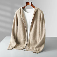Lucerne Cashmere Hoodie – Beige
