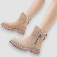 Jocelyn | Bequeme Winterstiefel – Beige