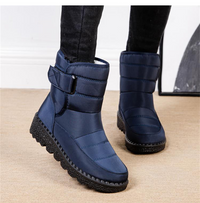 Olinareiah | Die neuen rutschfesten, wasserdichten, gepolsterten Baumwollstiefel – Blau