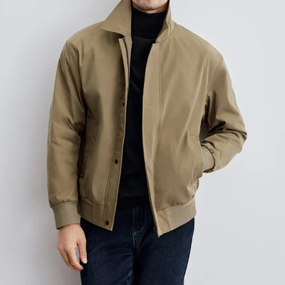 Lehmann Modehaus | Herren-Blousonjacke mit Reißverschluss und klassischem Kragen