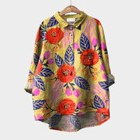 Walburga | Oversize-Bluse mit strahlendem Komfort – Muster 2
