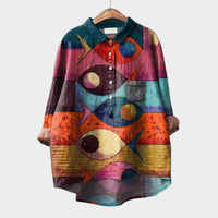 Gerlinde | Oversize-Bluse mit einzigartigem Komfort – Mehrfarbig