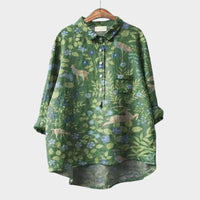 Gerlinde | Oversize-Bluse mit einzigartigem Komfort – Hellgrün
