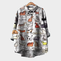 Gerlinde | Oversize-Bluse mit einzigartigem Komfort – Weiß