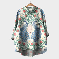 Gislawen | Oversize-Bluse für sonnigen Komfort – Muster 3