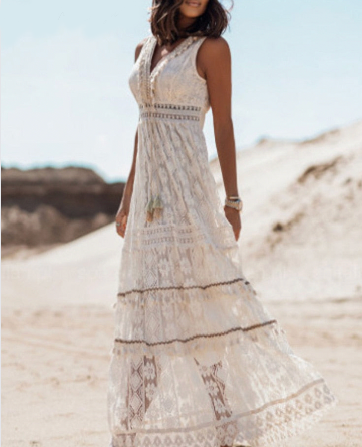 Sassy - Boho langes Kleid