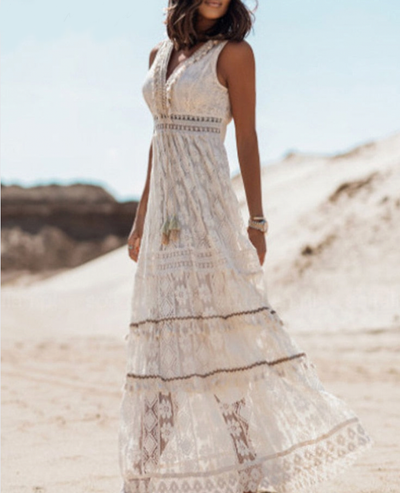 Sassy - Boho langes Kleid