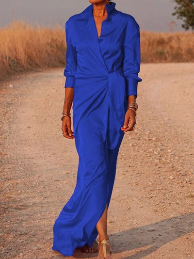Octavia - V-Ausschnitt Maxikleid