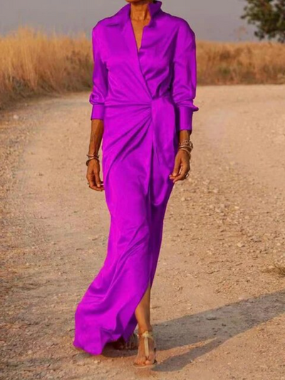 Octavia - V-Ausschnitt Maxikleid