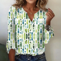 Dassy - Stylisches Pullover-Oberteil – Grün