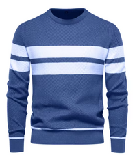 Polikarp - Eleganter Pullover – Blau
