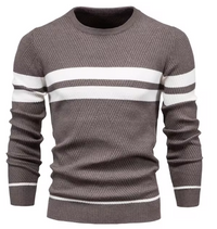 Polikarp - Eleganter Pullover – Braun