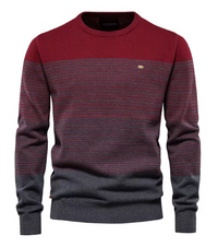 Józef - Langärmeliger Pullover – Rot