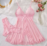 NATALIA | Verführerisches Spitzen-Set – Rosa
