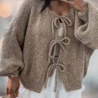 Sophie | Moderner Strickcardigan mit Stil – Khaki