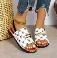 Gianna | Orthopädische Wedge-Fersen Sandalen™ – Weiß