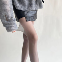 Nicole | Schlanke Passform Strumpfhosen – Grau