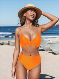 Zinnia - Elegantes Bikini-Set – Orange