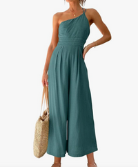 Belina – Der Jumpsuit für pure Sommer-Leichtigkeit & feminine Eleganz – Türkisgrün