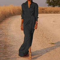 Melanie - Elegantes und modernes Kleid für Frauen – Schwarz